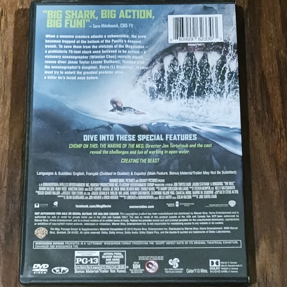 THE MEG on DVD - Picture 2 of 2